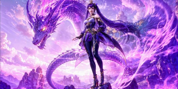 Tử Nghiên trưởng thành Long Hoàng